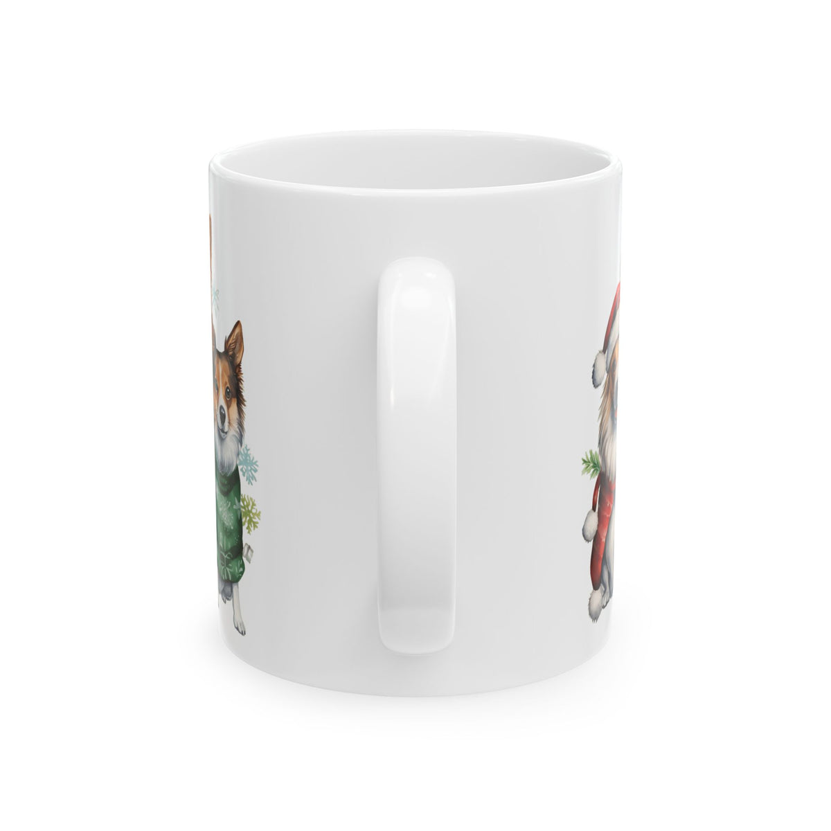 Christmas Dog Ceramic Mug  11oz   Item #342705