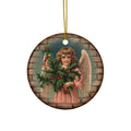 Angel Ceramic Disc Ornament        Item #7932824
