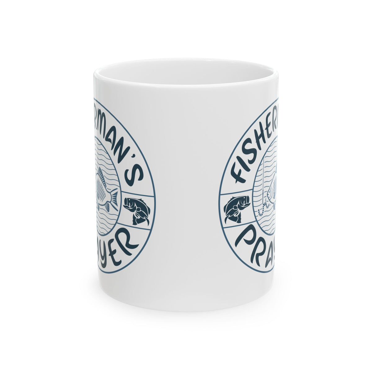 Fisherman's Prayer Ceramic Mug — Fishing Coffee Cup 11oz  Item #99613