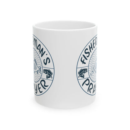 Fisherman's Prayer Ceramic Mug — Fishing Coffee Cup 11oz  Item #99613