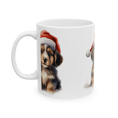 Christmas Puppy Santa Ceramic Mug 11oz  Item #792657