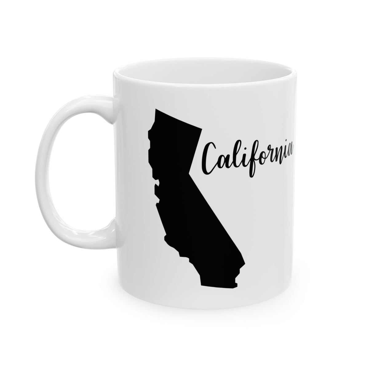 California State Silhouette Ceramic Mug – 11oz    Item #59405