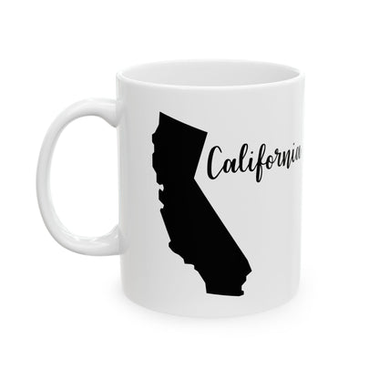 California State Silhouette Ceramic Mug – 11oz    Item #59405