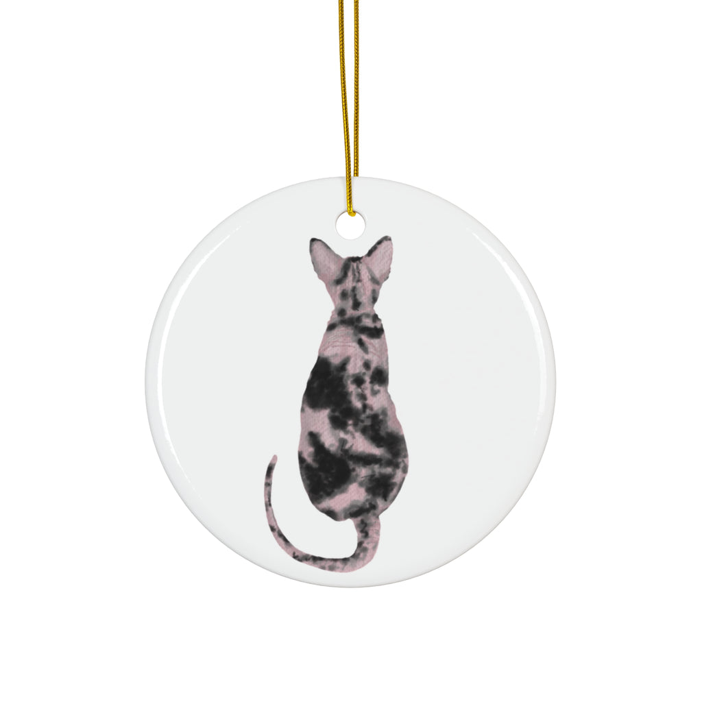 Cat Ceramic Ornament      Item #333489 - Buckshot's Bargain Barn