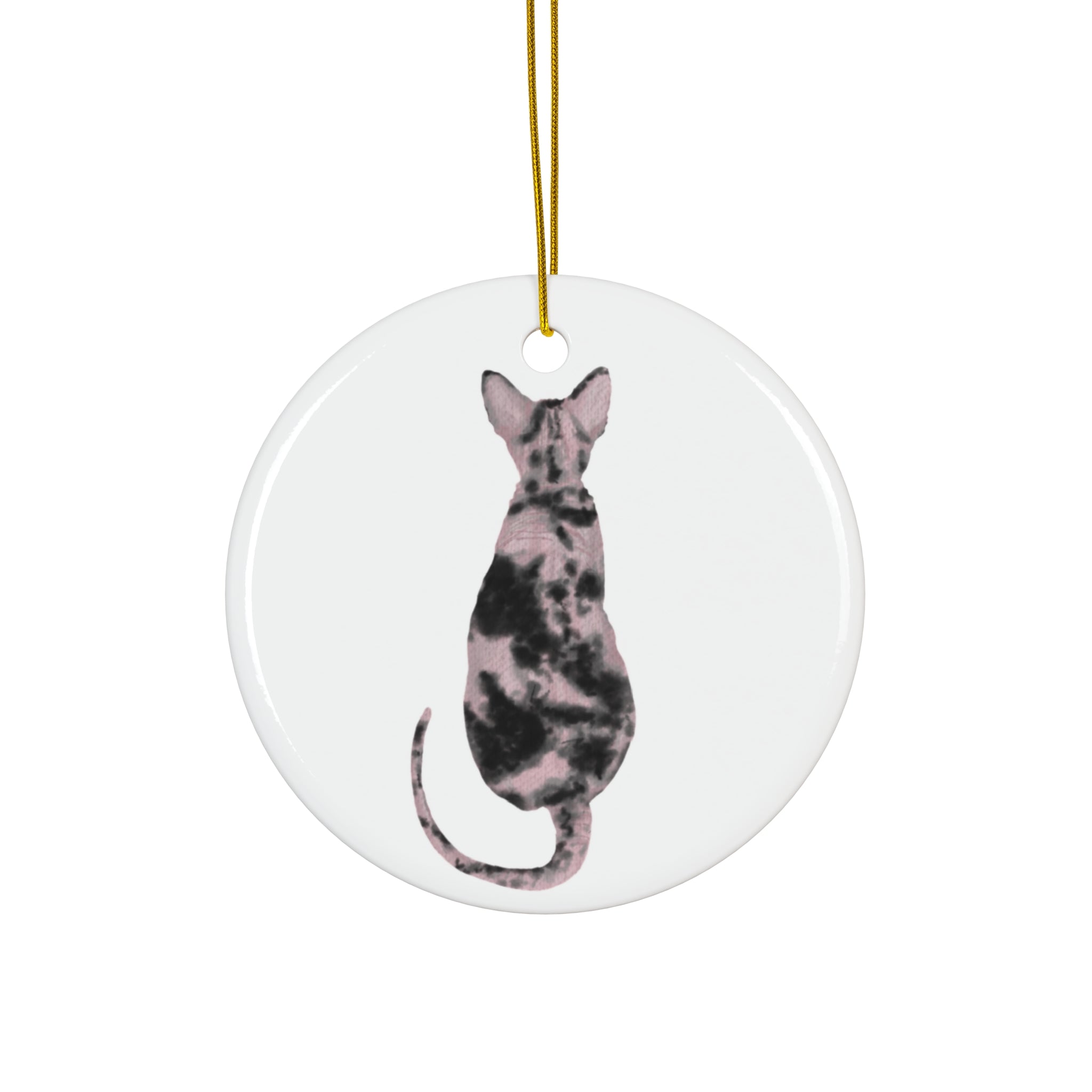 Cat Ceramic Ornament      Item #333489 - Buckshot's Bargain Barn