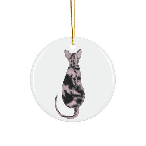 Cat Ceramic Ornament      Item #333489 - Buckshot's Bargain Barn