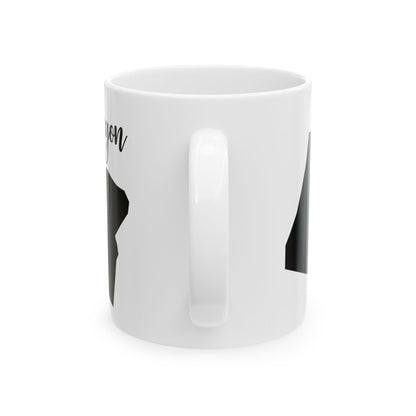 Oregon State Silhouette Ceramic Mug – 11oz    Item #473245