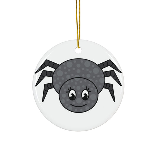 Spider Ceramic Disc Ornament     Item #300808