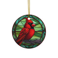 Christmas Cardinal Ceramic Ornament          Item #3993479 - Buckshot's Bargain Barn