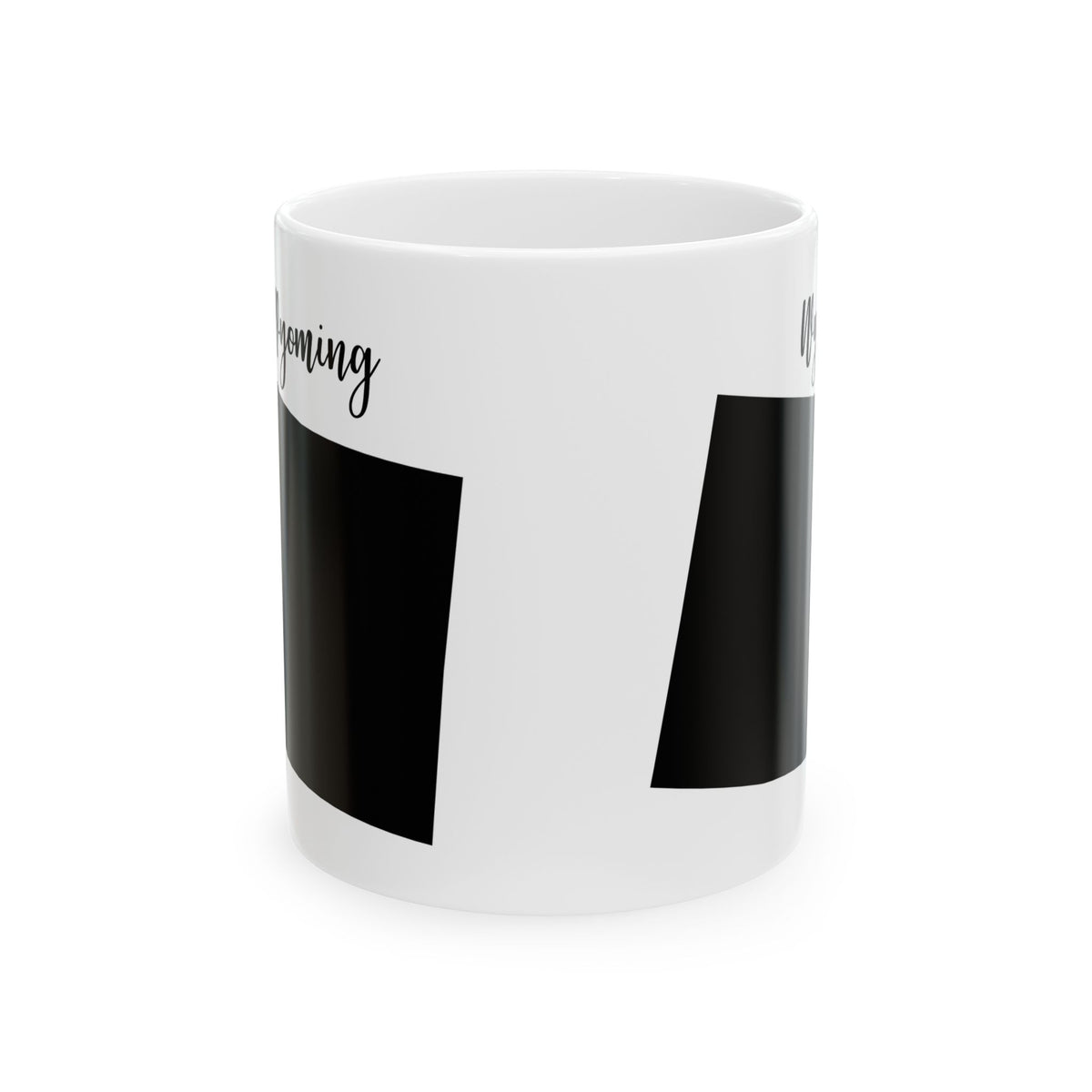Wyoming State Silhouette Ceramic Mug – 11oz    Item #765043