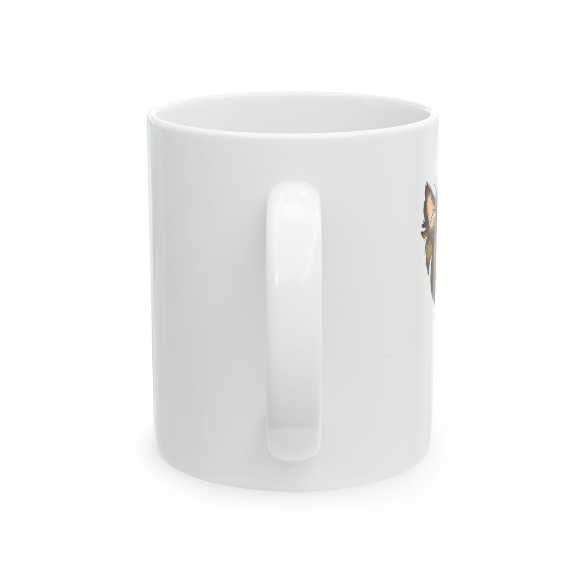 Cute Yorkshire Terrier Peekaboo Mug – Funny Dog Lover Coffee Cup 11oz    Item #47772