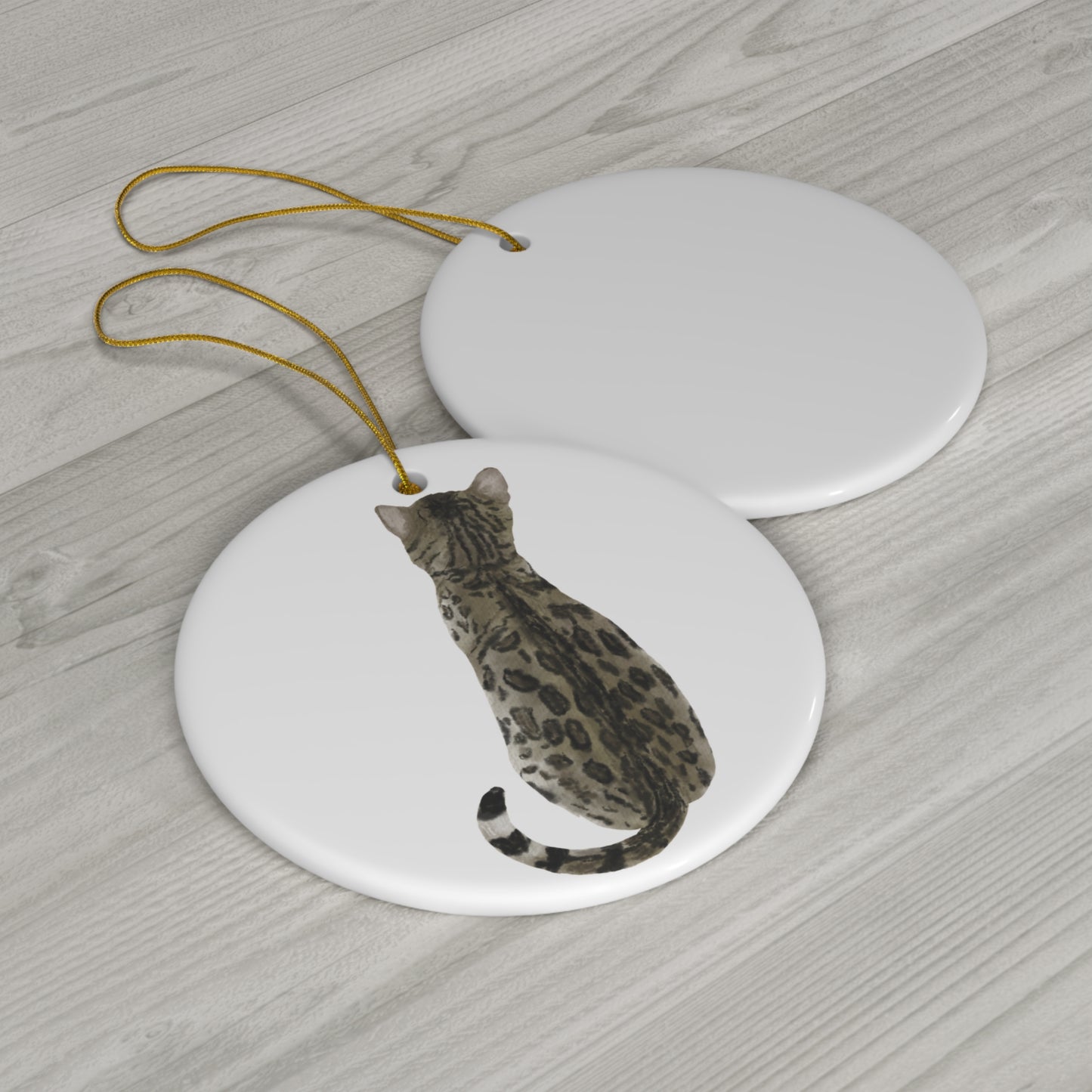 Cat Ceramic Ornament         Item #4728596