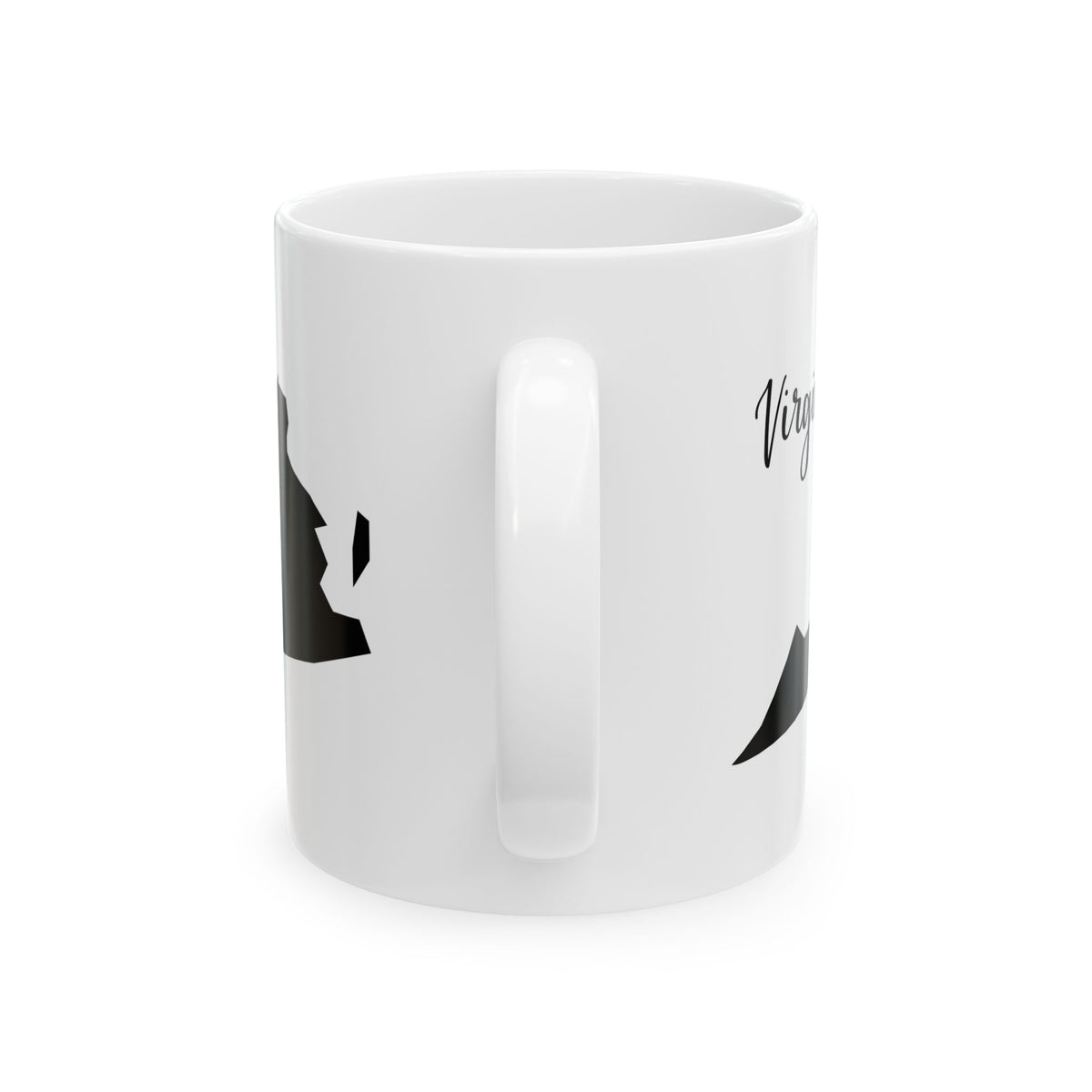 Virginia State Silhouette Ceramic Mug – 11oz    Item #293955