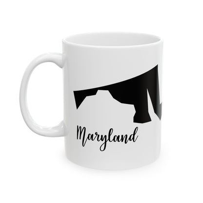 Maryland State Silhouette Ceramic Mug – 11oz    Item #662858