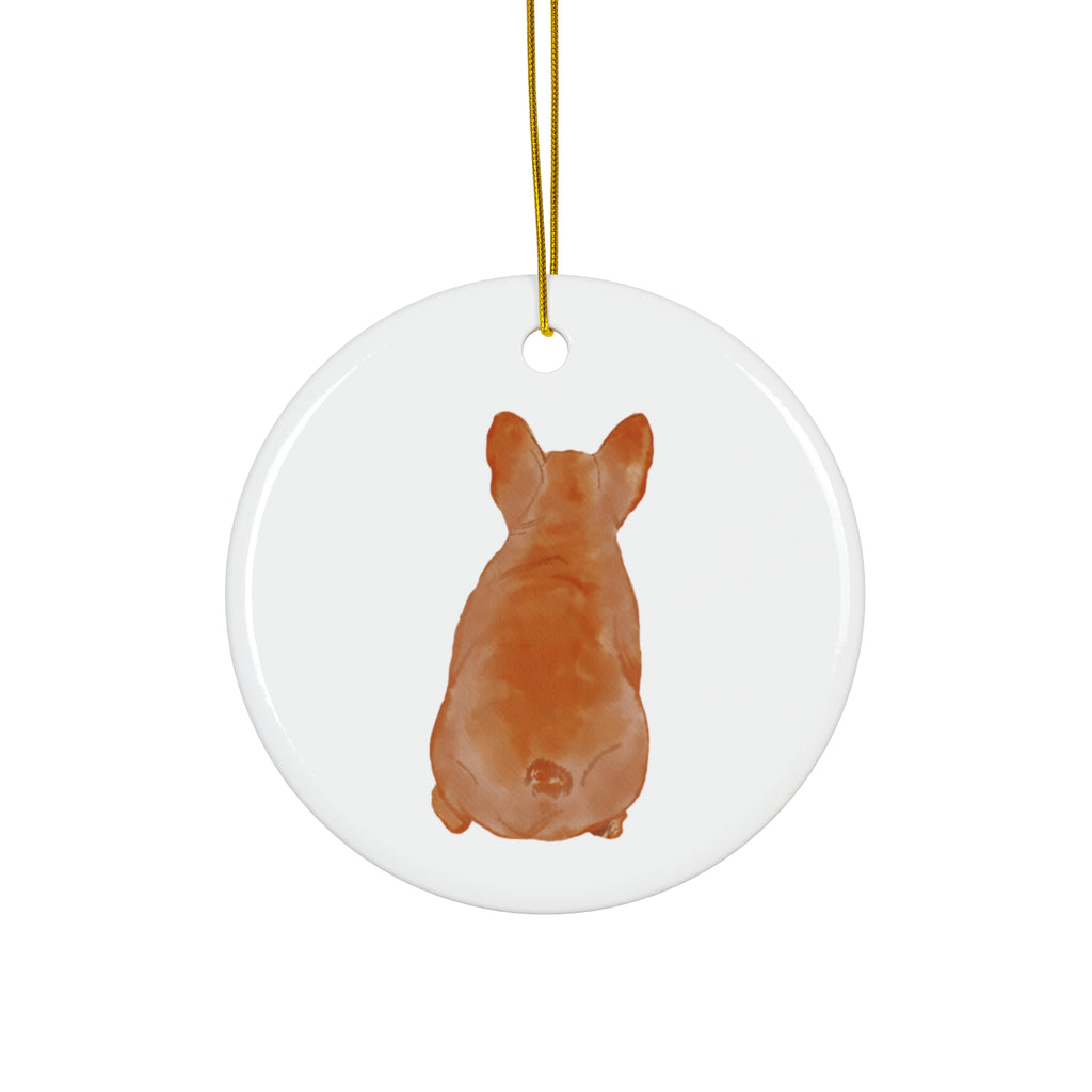 Dog Ceramic Disc Ornament            Item #2962809