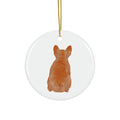 Dog Ceramic Disc Ornament            Item #2962809