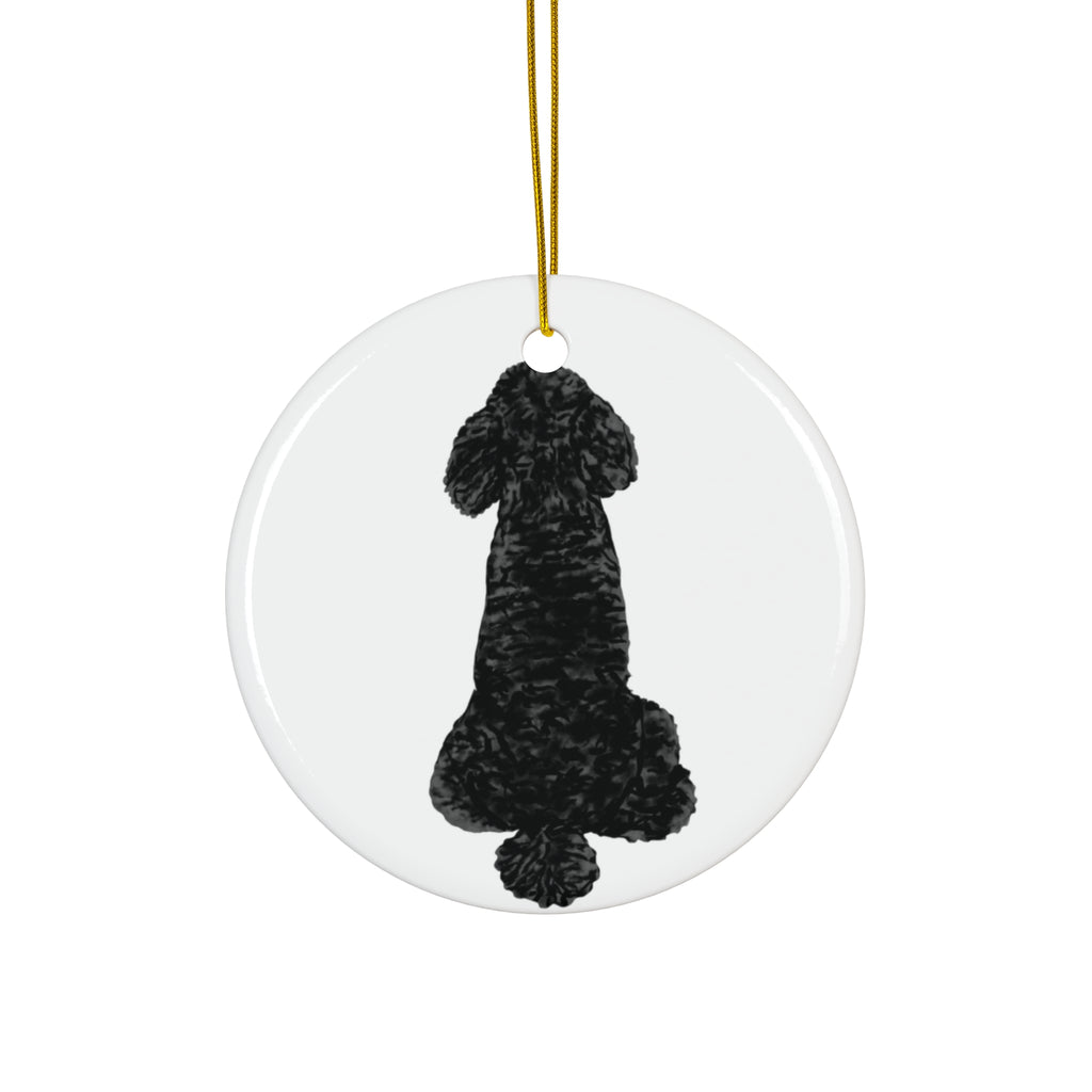 Dog Ceramic Disc Ornament        Item #2734481