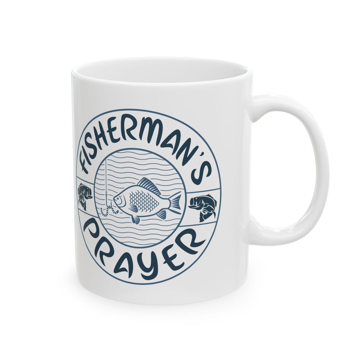 Fisherman's Prayer Ceramic Mug — Fishing Coffee Cup 11oz  Item #99613
