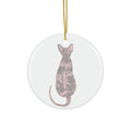 Cat Ceramic Ornament By Santa's Creations    Item #8112599 - Buckshot's Bargain Barn