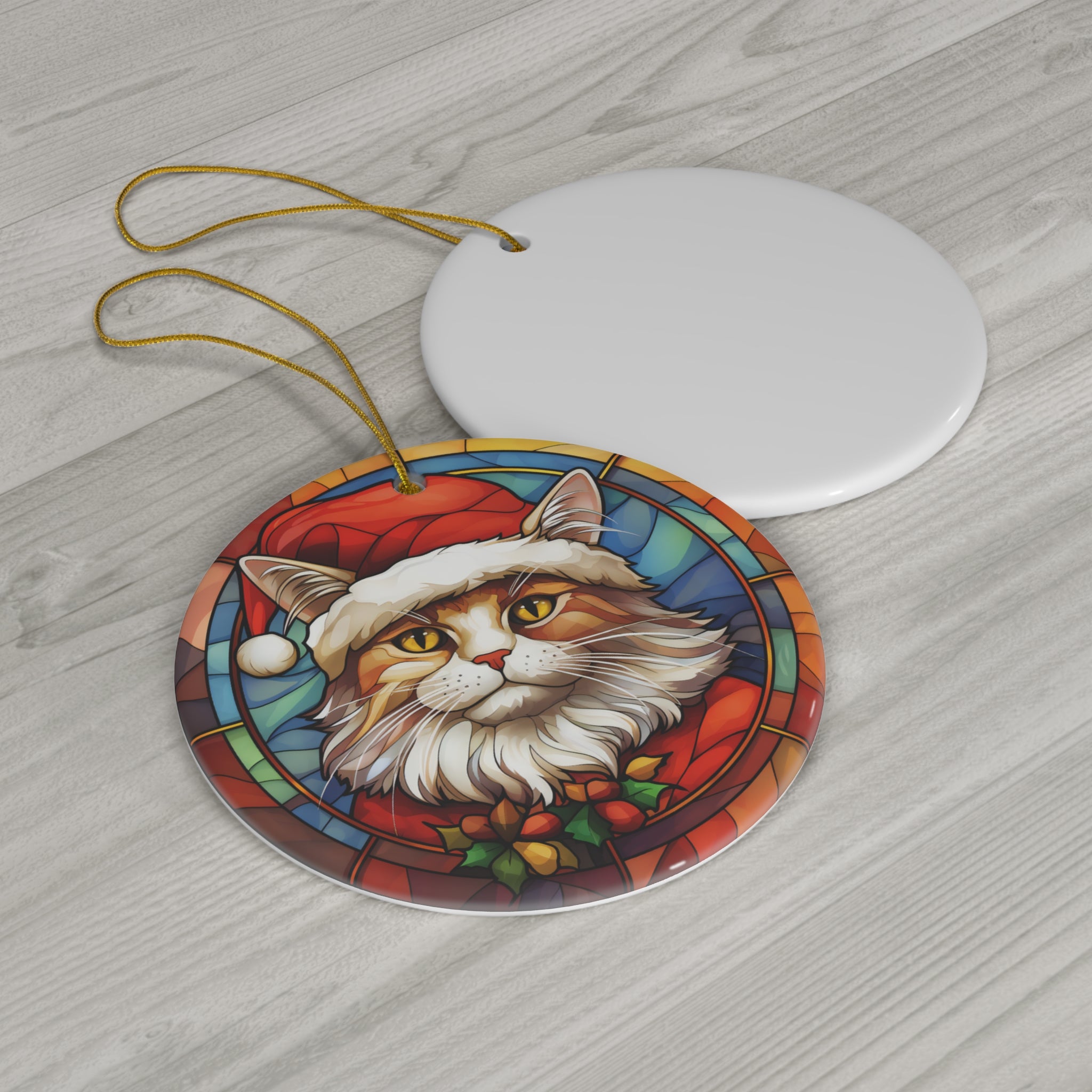 Cat Ceramic Ornament         Item #8767688 - Buckshot's Bargain Barn