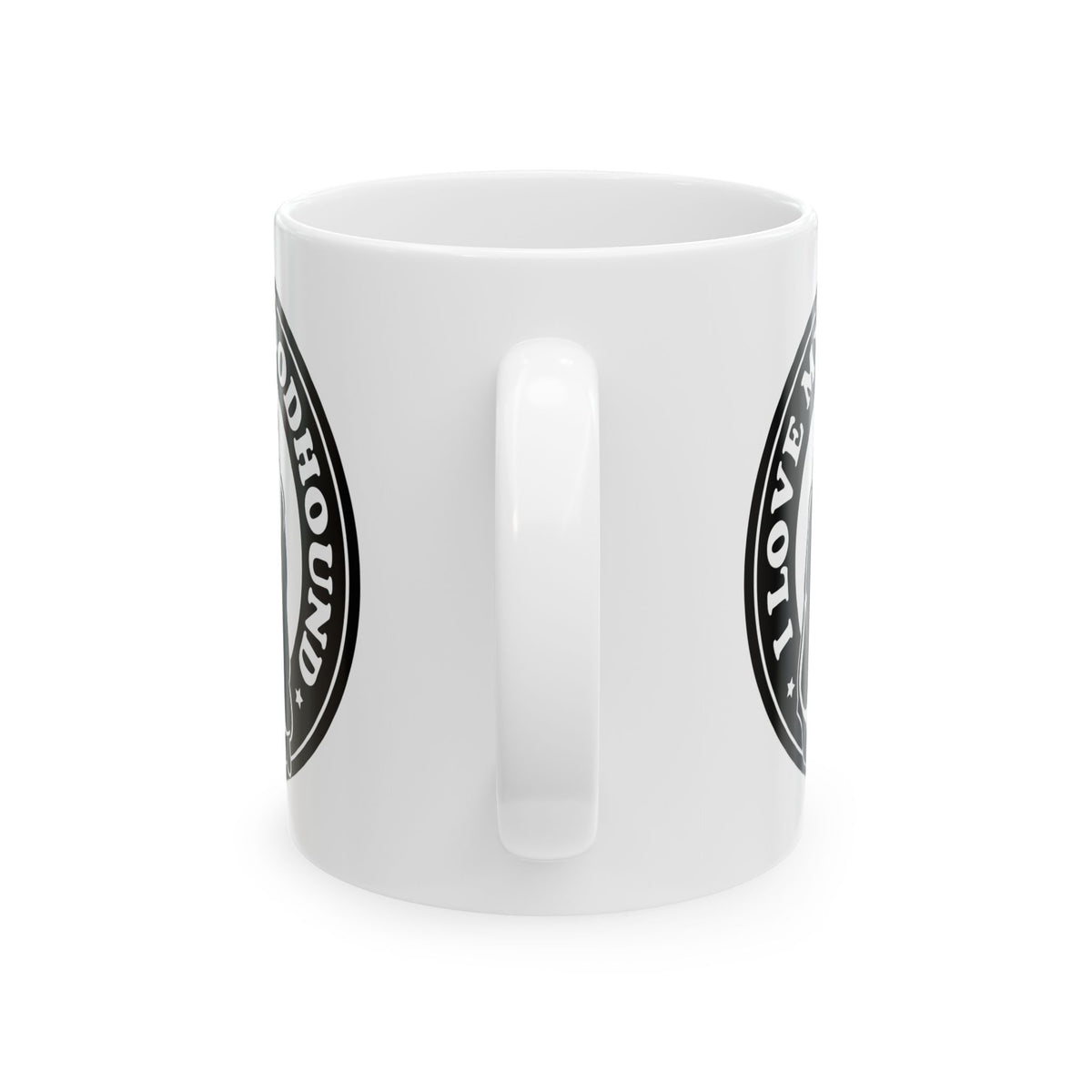I Love My Bloodhound Ceramic Mug — 11oz Dog Lover Gift   11oz   Item #919565