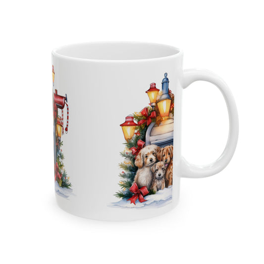 Christmas Dog Lovers Ceramic Mug 11oz  Item #282897