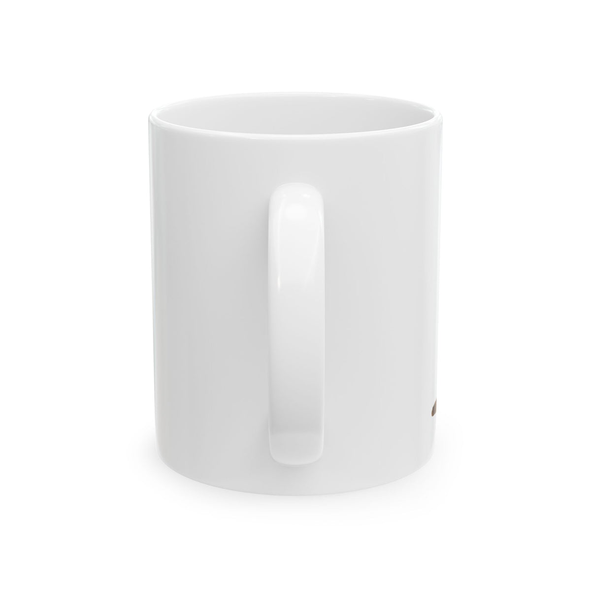 Tabby Cat Ceramic Mug — Cute Standing Ginger Cat Coffee Cup 11oz   Item #1012