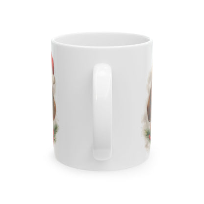 Christmas Dog Mug – Festive Holiday Coffee Cup  11oz  Item #232323