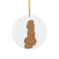 Dog Ceramic Disc Ornament           Item #6208279