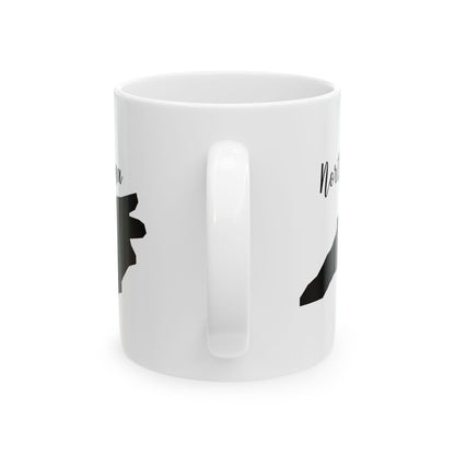 North Carolina State Silhouette Ceramic Mug – 11oz    Item #675235