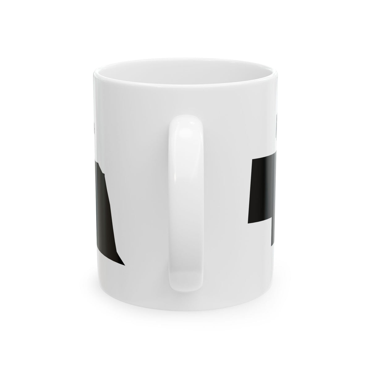 Nebraska State Silhouette Ceramic Mug – 11oz    Item #866253