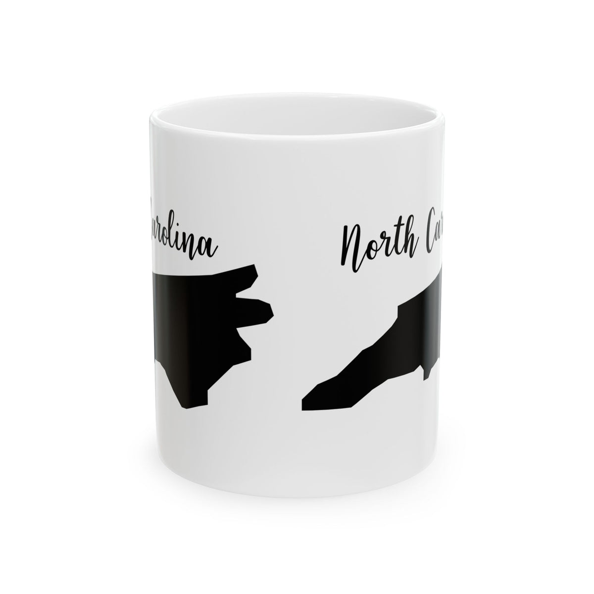 North Carolina State Silhouette Ceramic Mug – 11oz    Item #675235