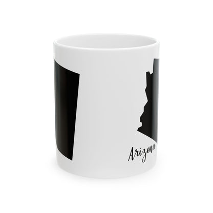 Arizona State Silhouette Ceramic Mug – 11oz    Item #738924