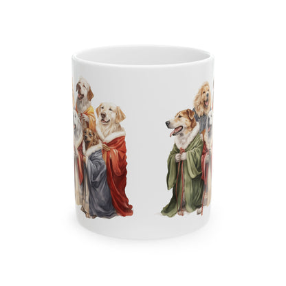 Adorable Dog Saints Christmas Mug 11oz   Item #124879