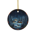 Christmas Deer Ceramic Ornament          Item #7508092 - Buckshot's Bargain Barn