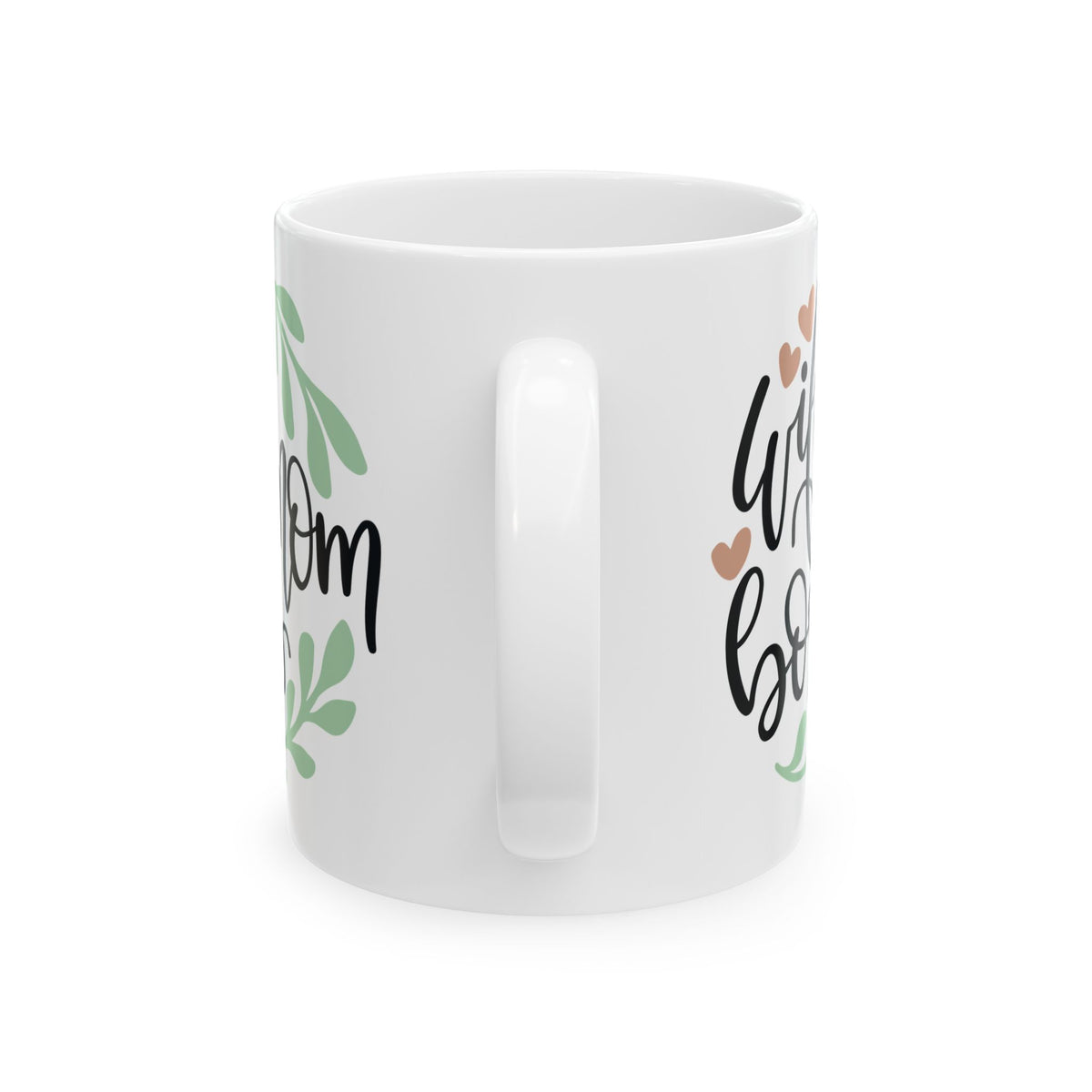 Mom Life Ceramic Mug – "Girl Mom" Floral Coffee Cup 11oz   Item #329683