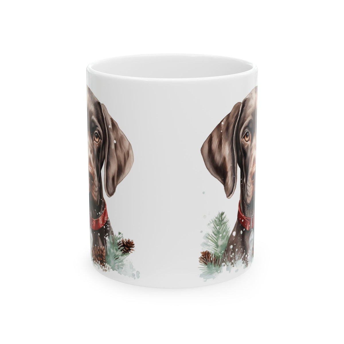 Festive Christmas Puppy Mug 11oz  Item #740011