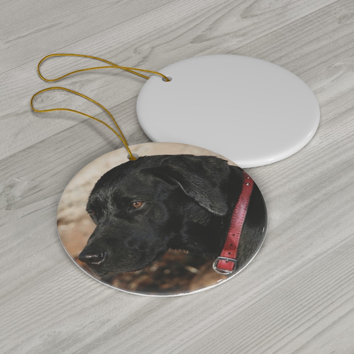 Labrador Retriever Ceramic Disc Ornament    Item #3308259