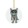 Dog Ceramic Disc Ornament       Item #4126143