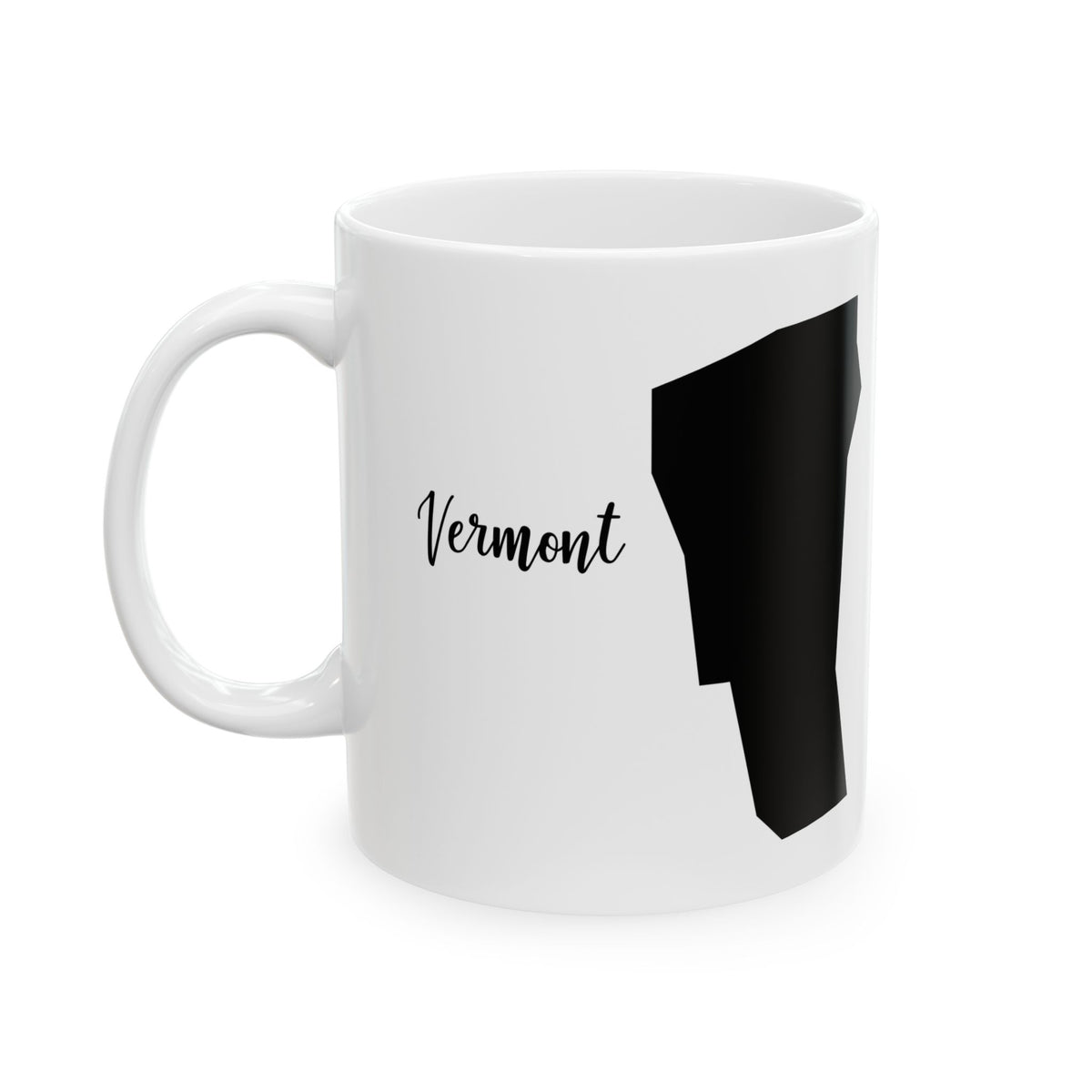 Vermont State Silhouette Ceramic Mug – 11oz    Item #85481