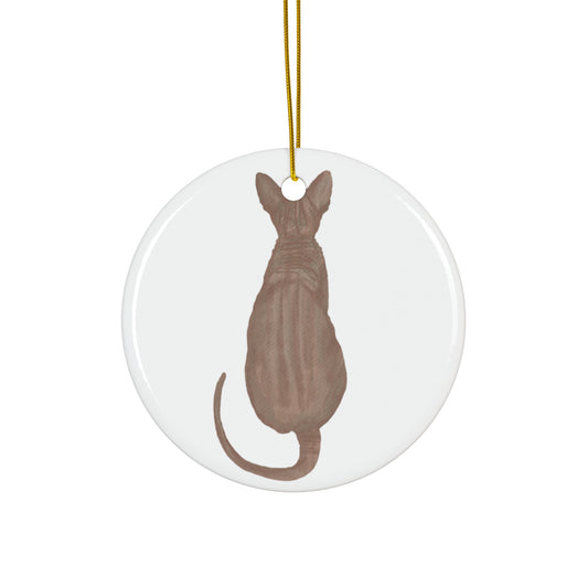 Cat Ceramic Disc Ornament         Item #1022823