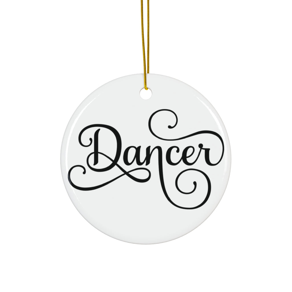 Dancer Ceramic Disc Ornament          Item #7444216 - Buckshot's Bargain Barn