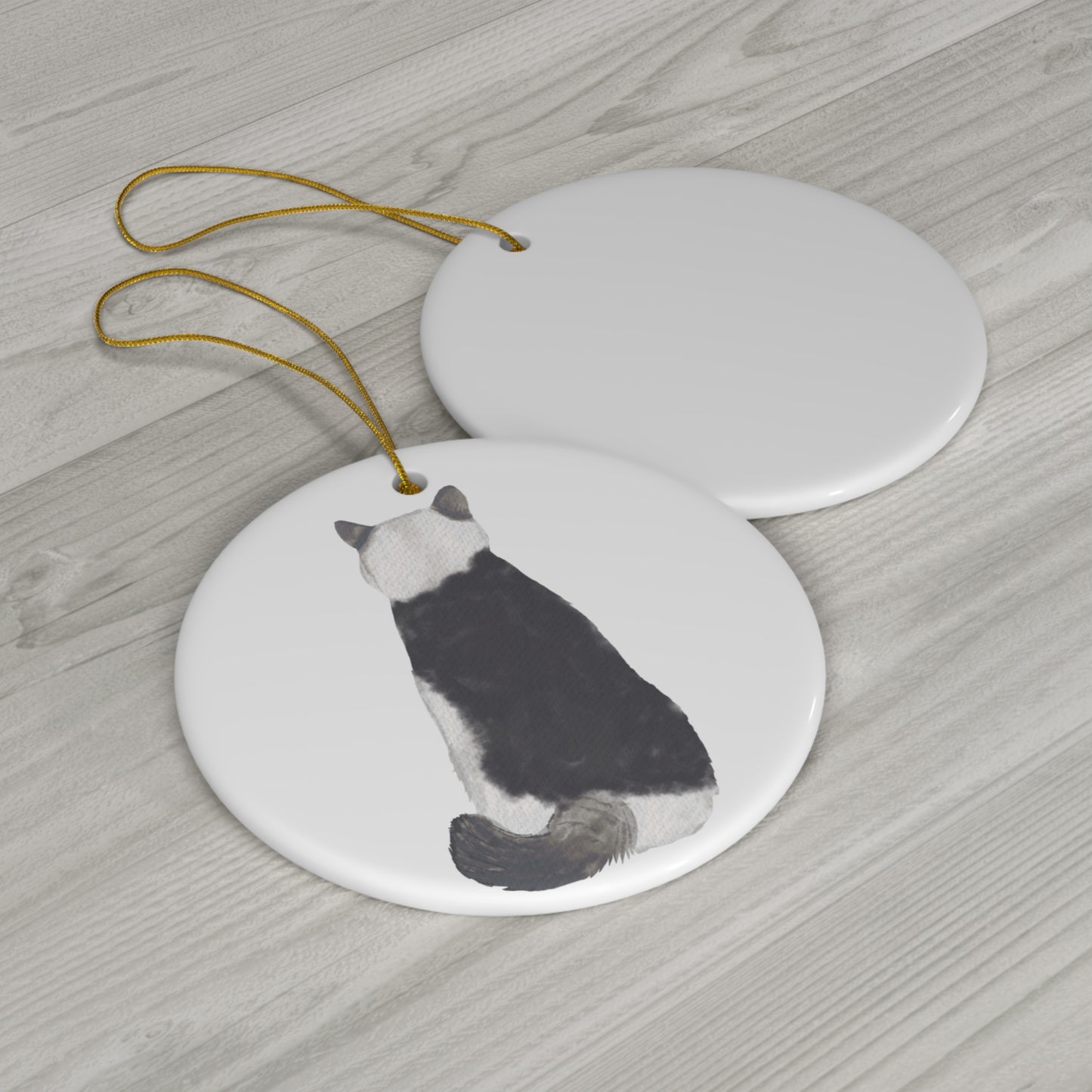 Cat Ceramic Ornament       Item #1809601