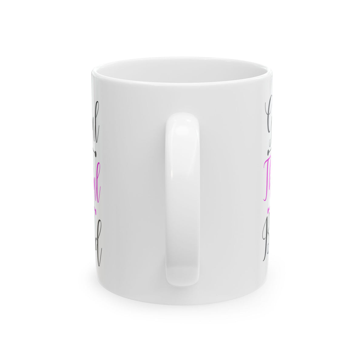Thankful Grateful Blessed Ceramic Mug — Inspirational Coffee Cup 11oz   Item #788057