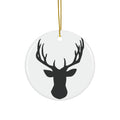 Deer Ceramic Disc Ornament        Item #3151472 - Buckshot's Bargain Barn