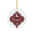 Donner Reindeer Ceramic Disc Ornament       Item #3873313