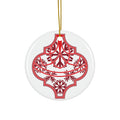 Arabesque Ceramic Disc Ornament      Item #5541885