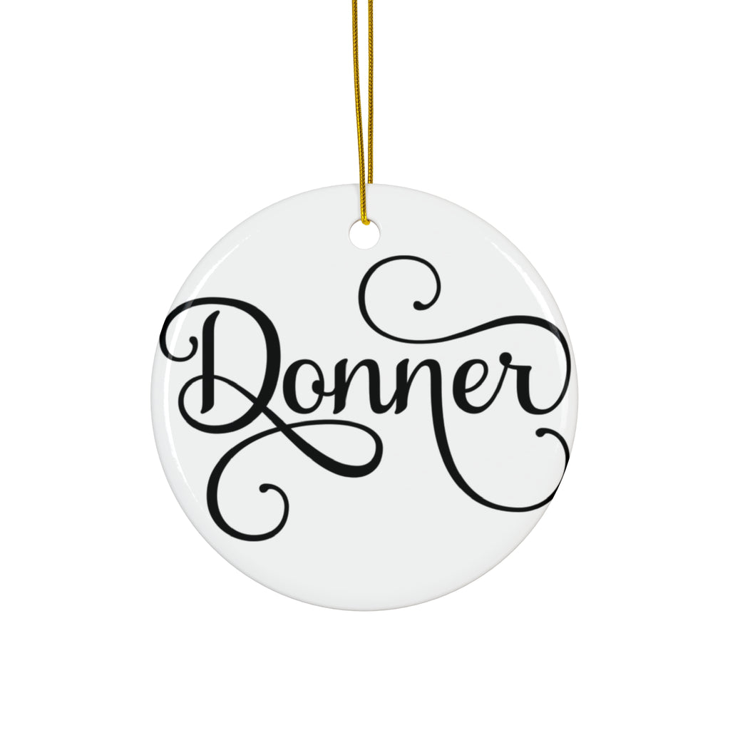Donner Reindeer Ceramic Ornament     Item #1657585 - Buckshot's Bargain Barn