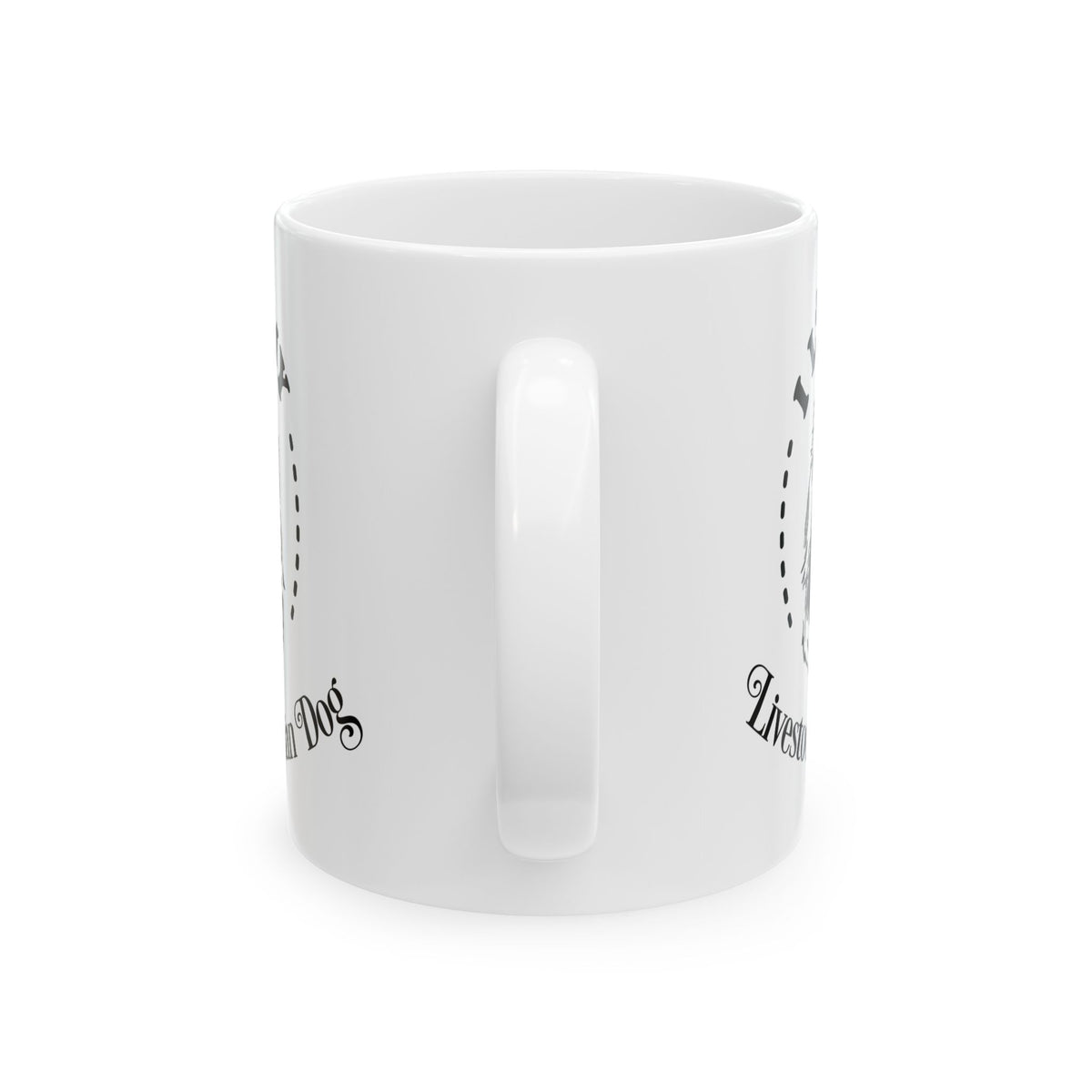 I Love My Livestock Guardian Dog Ceramic Mug 11oz   Item #868985