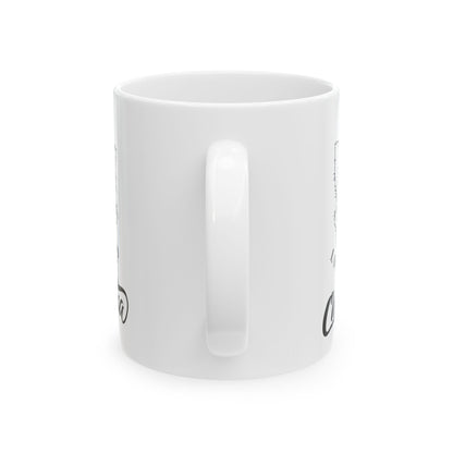 I Love My Long Haired Chihuahua Ceramic Mug — Pet Coffee Cup 11oz   Item #704408